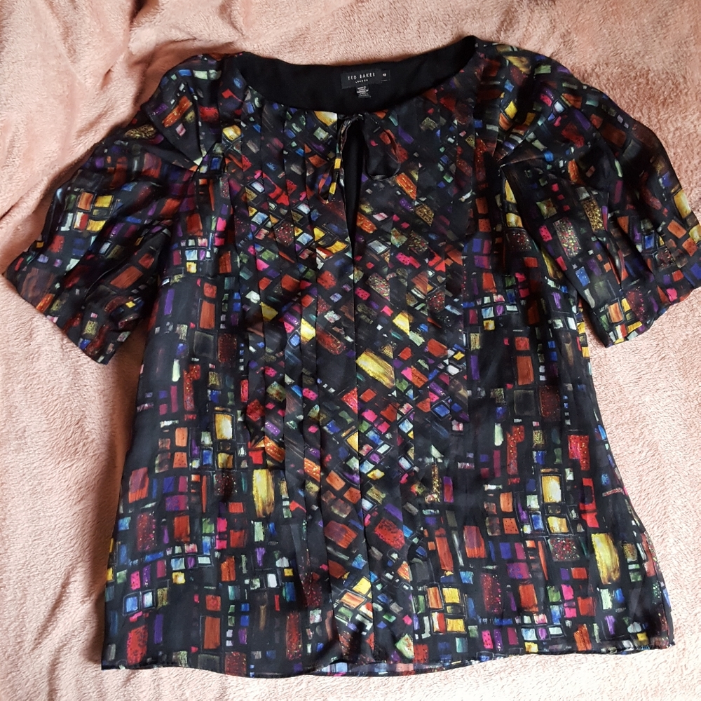 Ted Baker London Pintuck Blouse